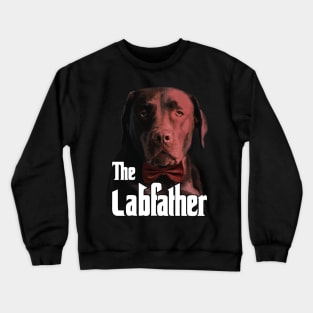 The Lab Father labrador dog Crewneck Sweatshirt